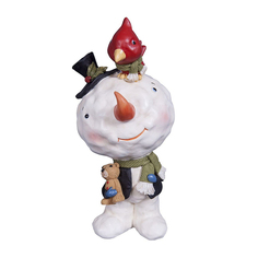 Статуэтка Mister Christmas Снеговик 14.5 см