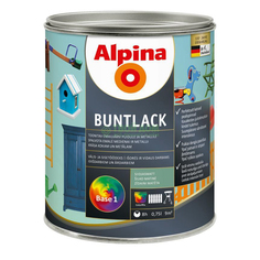 Краска Alpina Buntlack sm weiss 713 ml (537731)
