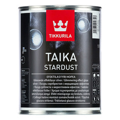 Краска Tikkurila taika stardust лазурь серебро 0.9 л Тиккурила ойл