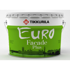Краска фасадная tikkurila евро плюс 9 л Тиккурила ойл