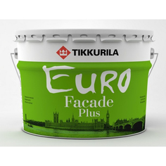 Краска фасадная tikkurila евро фасадная плюс база с 9 л Тиккурила ойл