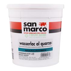 Краска San marco Wasserlac al quarzo deep 0.93 л