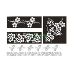 Трафарет Artdecor бордюр 1 шелк №1 (155-011)