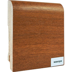 Плинтус Finitura Dekor Шпонированный Макоре 83x19x2400 мм