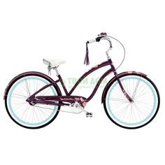 Велосипед Electra bicycle comp wren 3i aubergine ladies