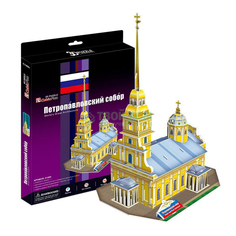 3D-пазл Cubic Fun Петропавловский Собор (C140H)
