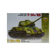 Конструктор Звезда Т34/85 (3533П)