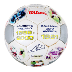 Мяч футбольный Wilson 5 размера профессиональный с автографом