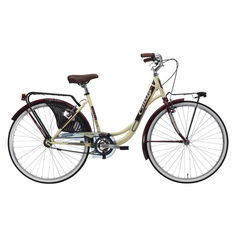 Велосипед женский Cicli cinzia liberty lady ivory/burg