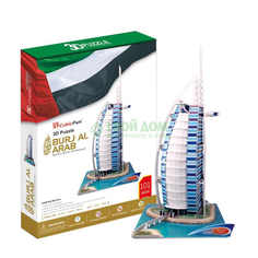 3D-пазл CubicFun Отель Бурж эль Араб MC101h (MC101h)