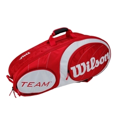 Чехол для хранения 12 теннисных ракетк красный/белый (WRZ852412) 76 х 30.5 х 34.3 см Wilson