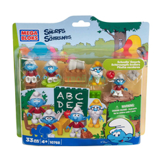 Конструктор Mega Bloks Smurfs Школа (10768)
