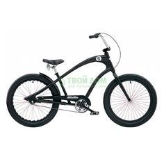 Велосипед Electra Bicycle Cruiser Straight 8 3i Black Satin (268212)