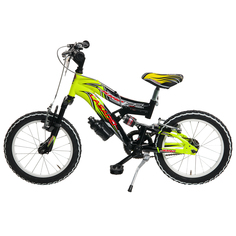 Велосипед детский 16 черный/желтый Casadei