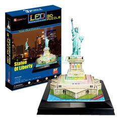3D-пазл CubicFun Статуя Свободы, с иллюминацией (США) (L505H)