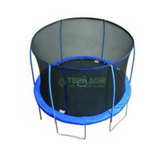 Батут Sportspower Quad lok C защищенным ограждением 244 СМ