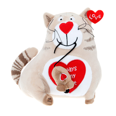 Мягкая игрушка Gulliver "Кот и мышь" - Любовь с первого взгляда 20 см
