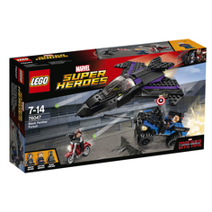 Игрушка Супер Герои Преследование Чёрной Пантеры 76047 Lego
