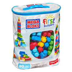 Мешок "Мой первый конструктор" 80 деталей Mattel
