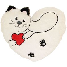 Подушка Gulliver Пушистик с сердцем 25 см