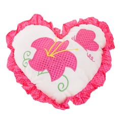 Сердце розовое мех 40 см Magic bear toys 2540-P