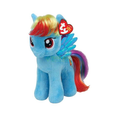 Мягкая игрушка Ty My Little Pony Rainbow Dash 41005, 20 см