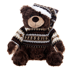 Мишка Кайл в свитере и шапке Magic bear toys 23 см
