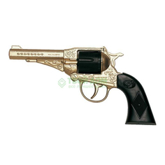 Пистолет Edison Пистолет sterling metall-gold western (0220/56)