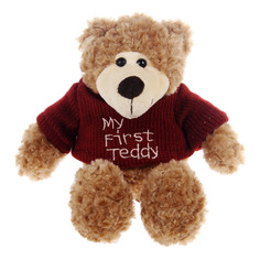 Мишка Magic bear toys Майк в свитере 18 см