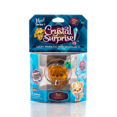 Crystal Surprise-фигурка Тигренок+браслет и подвески (в ассортименте)