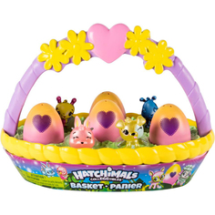 Игровой набор Hatchimals Весенняя корзина