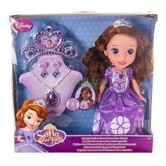 Кукла Disney princess Кукла софия 35см с украшениями д/девочки