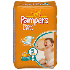 Подгузники Pampers Sleep&Play 11-25 кг. 11 шт.