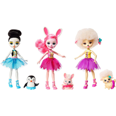 Кукла Mattel Набор Enchantimals Подружки балерины FRH55 3 шт