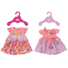Игрушка baby born платья. 2 асс.. Веш. Zapf 824-559