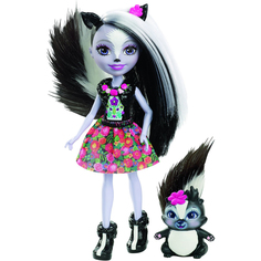 Кукла Mattel Enchantimals Кукла Седж Скунси 15 см
