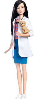 Кукла Mattel Barbie Кем быть? Ветеринар 29 см