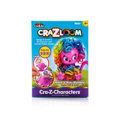 CRA-Z-LOOM Набор для творчества - фигурка Обезьянка+ цветные резиночки