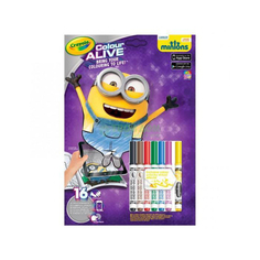 Набор для творчества Crayola Color Alive Раскраска "Миньоны"