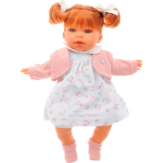 Кукла Munecas Каталина в розовом, плачет 42 см