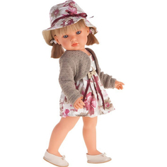 Кукла Munecas Белла в шляпке, блондинка 45 см