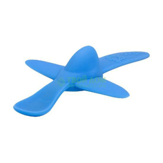 Ложка Oogaa Ложка силиконовая голубая самолет 18см (S830)