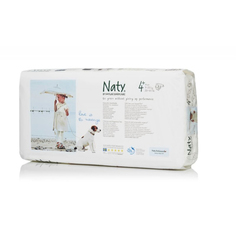 Подгузники Naty размер 4+ 9-20 кг 44 шт