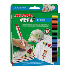 Alpino Фломастеры crea textil (AR000132)