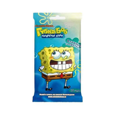 Салфетки ГУБКА БОБ Влажные освежающие 15 шт.