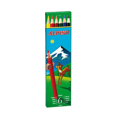 Alpino Карандаши цветные шестигранные AL000653