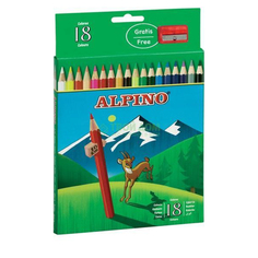 Alpino Карандаши цветные шестигранные AL000656