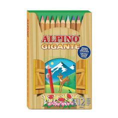 Alpino Карандаши цветные утолщенные AL000680