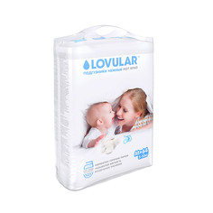 Подгузники Lovular Hot Wind 5-10 кг 64 шт