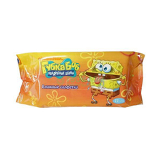 ГУБКА БОБ Влажные салфетки освежающие 72 шт.